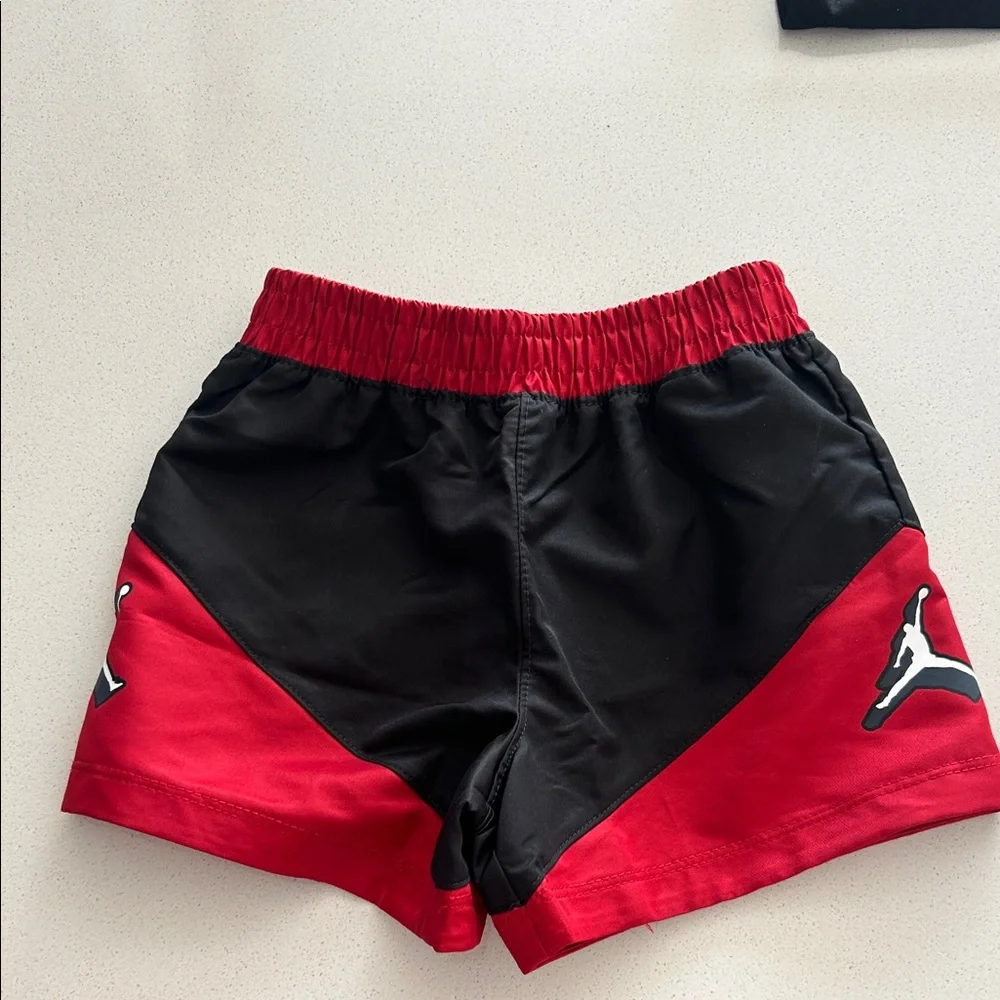 Jordan Black and Red 12 Month Short Set NWT